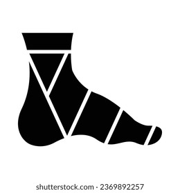 Icono De Glifo Vector De Banda Para Uso Personal Y Comercial.
