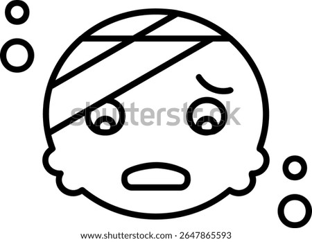 Bandages Filled Style Icon Design