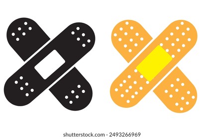 Bandages Icon for personal and commercial use. Vector Illustrator.