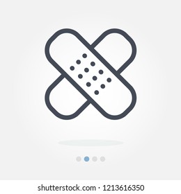 Bandages vector icon