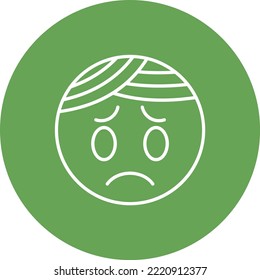 Icono vectorial de las vendas. Se puede usar para imprimir, móviles y aplicaciones web.