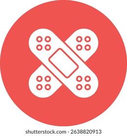 Bandages vector icon. Can be used for printing, mobile and web applications.