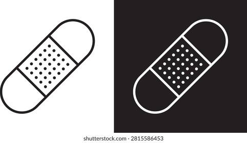 bandaid icon vector mark