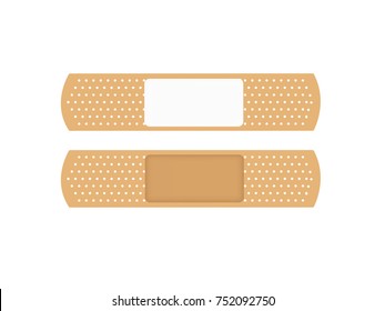Bandaid on isolate background