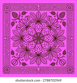 bandana design illustration drawing