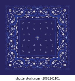 vector de diseño de bandana el concepto de tecnología aislada. Estilo de caricatura plana adecuado para llevar páginas web, carteles, volantes, pegatinas, tarjetas