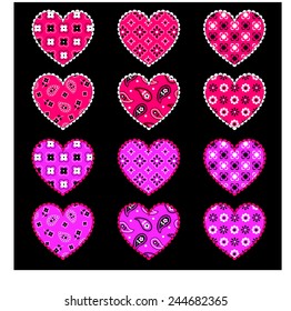 Bandana Hearts