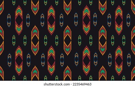 Bandana Print. Seamless vector pattern with paisley ornament. Silk scarf or neck scarf. Vintage floral background. Asian textiles. Tribal texture. bohemian style. Indian pattern. modern and and symmet