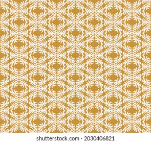 Bandana Print. Vector seamless pattern with paisley ornament. Silk neck scarf or kerchief. Floral vintage background. Asian textile. Tribal texture. Bohemian style. Indian motif.