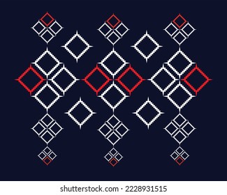Bandana Print. Vektor nahtloses Muster mit Pisley-Ornament. Seidenhalsschal oder Taschentuch. Blauer Vintage-Hintergrund. asiatischer Textil. Stammesstruktur. Böhmischer Stil. Indisches Motiv.