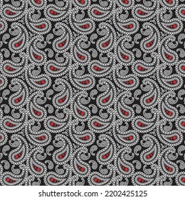 Bandana Texture Editable Vector Art