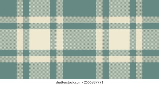 Bandanna fabric plaid texture, faded vector tartan check. Comfortable pattern background textile seamless in light and pastel colors palette.
