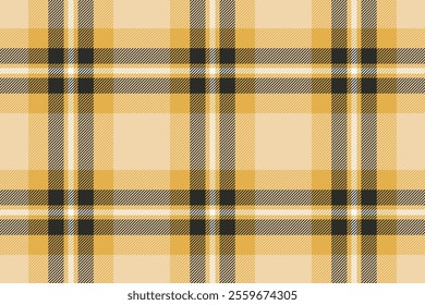 Bandanna pattern texture fabric, screen vector tartan textile. Oriental check plaid seamless background in amber and light colors palette.