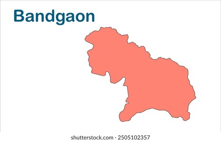 Bandgaon subdivision map, Pashchimi Singhbhum District, Jharkhand state, Republic of India, Government of Jharkhand, Indian territory, Eastern India, politics, village, tourism