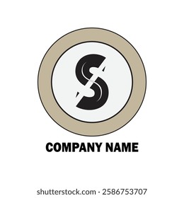 Banding text logo template design