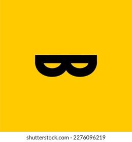 bandit b logo design illustration