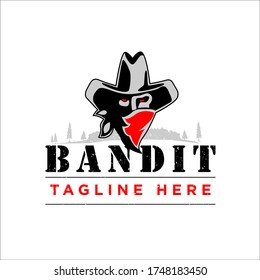  Bandit logo mascot sign and symbols