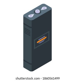 Bandit taser icon. Isometric of bandit taser vector icon for web design isolated on white background