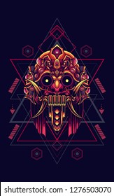 Bandit The treasure mask sacred geometry