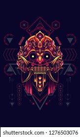 Bandit The treasure mask sacred geometry
