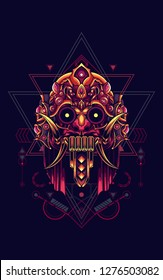 Bandit The treasure mask sacred geometry