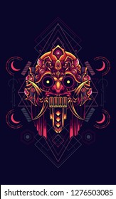 Bandit The treasure mask sacred geometry
