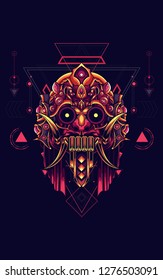 Bandit The treasure mask sacred geometry