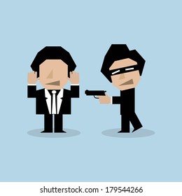 Bandit Vector Illustration