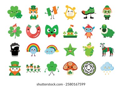 bandle st. patrick’s day, cartoon, cute