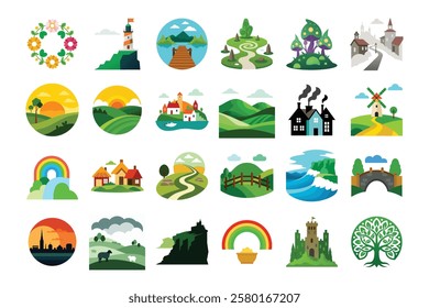 bandle st. patrick’s day, nature, landscapes