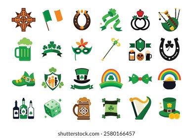 bandle st. patrick’s day, traditional symbols