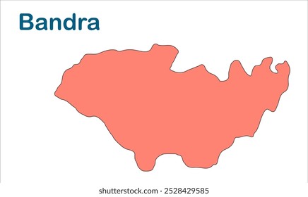 Mapa da subdivisão de Bandra, Distrito de Muzaffarpur, Estado de Bihar, República da Índia, Governo de Bihar, território indiano, Índia Oriental, política, aldeia, turismo