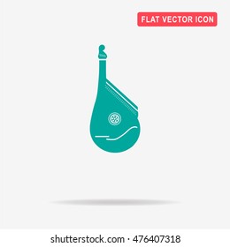 Bandura icon. Vector concept illustration for design.