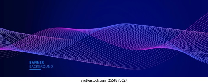 banenn technologu ,abstract memphis,colorful,wave effect style,vector eps 10