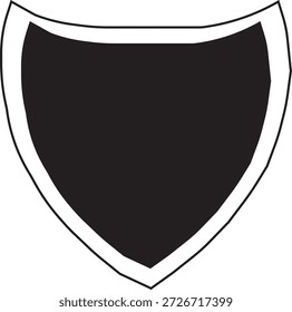BANER VECTOR SHAPE BLACK CLOUR