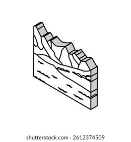 banff national park isometric icon vector. banff national park sign. isolated symbol illustration