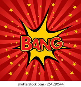 Bang Abstract Background Stock Vector (Royalty Free) 264520544 ...