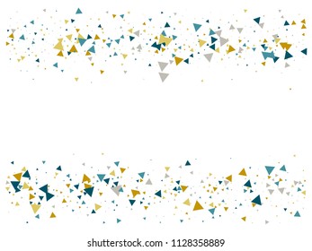 Bang, Blast, Glass Memphis Vector Frame. Explosion, Fragmentation Particles Grunge Border Design. Burst Moving Vortex Particles, Exploding Glass Frame. Shattered Fragments Dynamic Cool Background