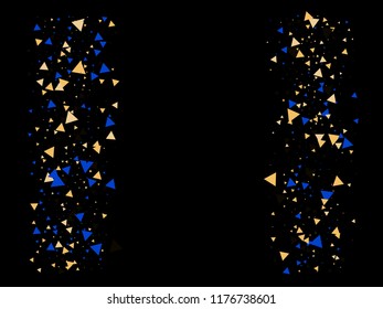 Bang, Blast, Moved Particles, Vector Explosion Border. Broken Glass, Triangle Memphis Grunge Fragmentation. Stars, Glitter, Magic Cosmic Frame, Vortex, Shattered Fragments. Funky Cool Memphis.