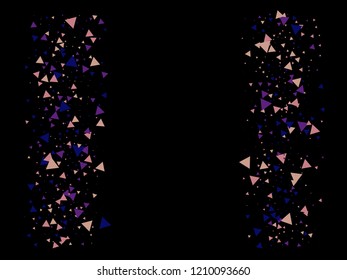 Bang, Blast, Moved Particles, Vector Explosion Background. Broken Glass, Triangle Memphis Grunge Fragmentation. Stars, Glitter, Bright Cosmic Frame, Vortex, Shattered Fragments. Textured Memphis.