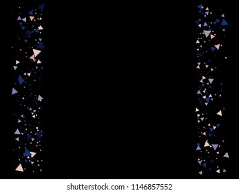 Bang, Burst, Moved Particles, Vector Explosion Background. Broken Glass Shattered Memphis Grunge Fragmentation. Stars, Glitter, Trendy Cosmic Frame, Vortex, Shattered Fragments. Hipster Cool Memphis