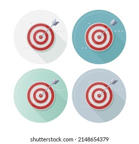 Bang on Target Icon as EPS 10 File