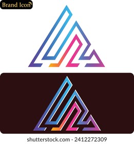 Bangalore , Karnataka , india . 4 january 2024 . Delta Airlines Logo Vector illustration design . Airline icon isolated on white background .Triangle logo or icon design
