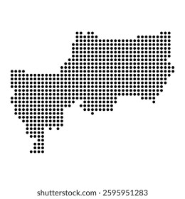 Bangkok city map on pack. Vector design.