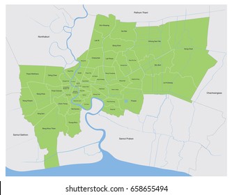 Bangkok Map