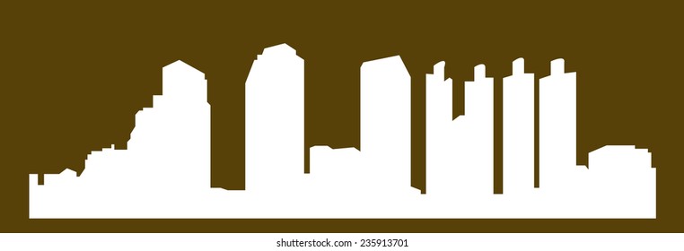 Bangkok skyline