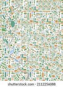 Bangkok Thailand City Street Map,cartography Vector Design