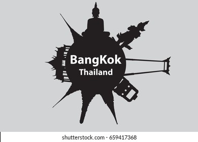 bangkok thailand vector