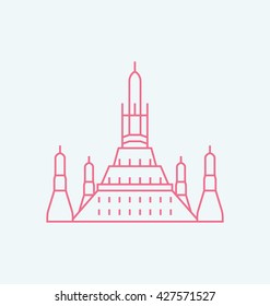 Bangkok  Vector Illustration