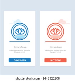 Bangladesh, Bangladeshi, Coin, Coins  Blue and Red Download and Buy Now web Widget Card Template svg